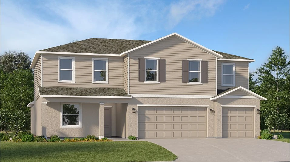 A traditional-inspired exterior
